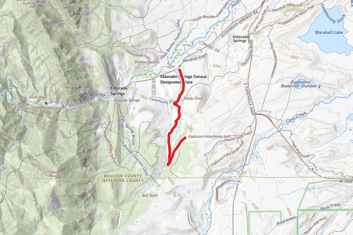 Doudy Draw Trail