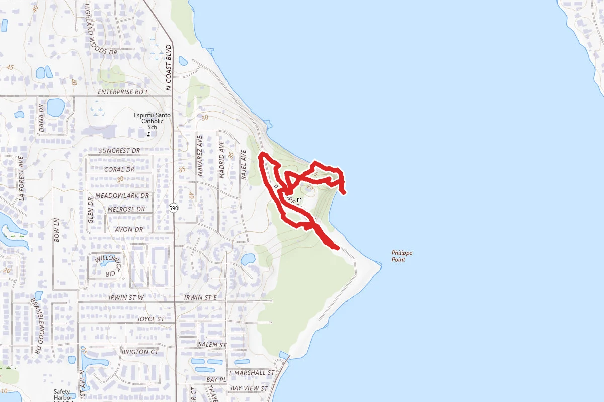Philippe Park Trail