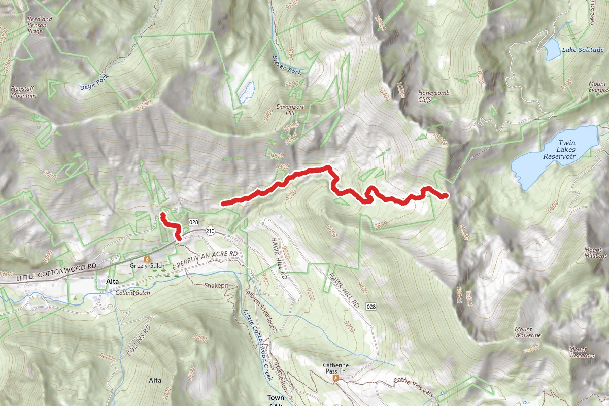 Twin Lakes Trail