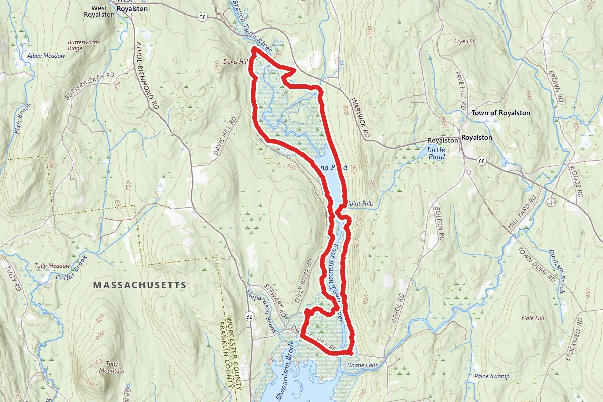 Tully Lake Long Pond Loop