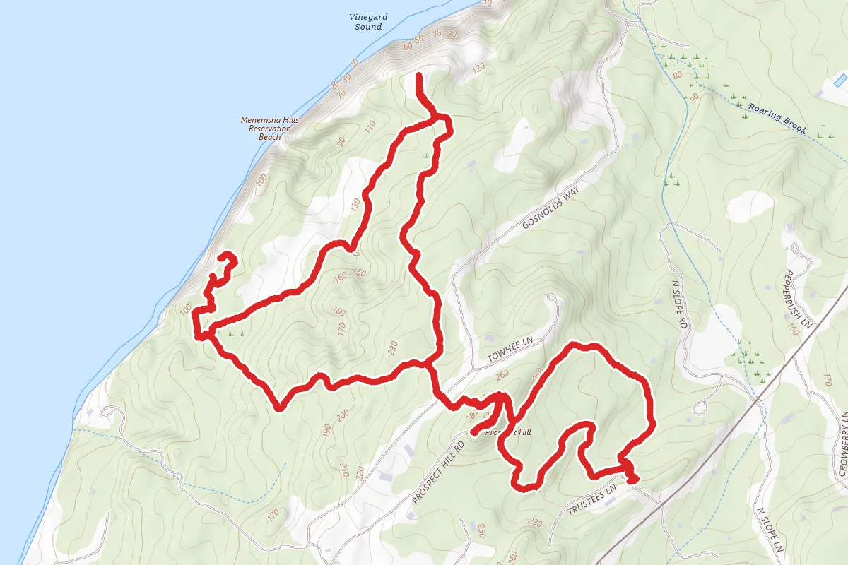Menemsha Hills Reservation Trail
