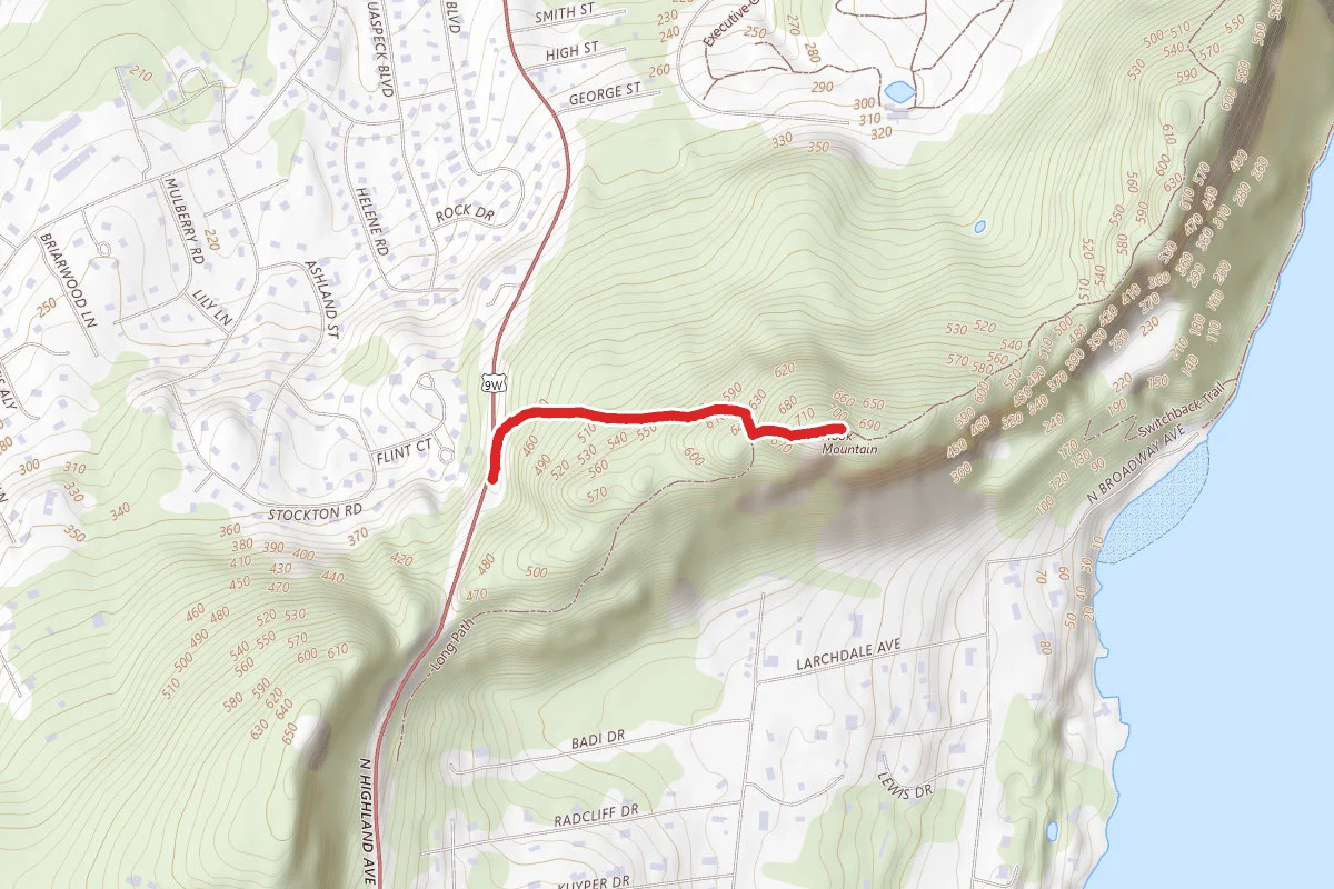 Hook Mountain via Yellow Trail