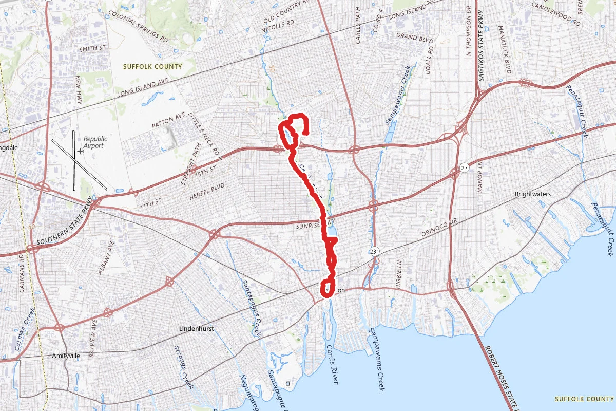 Argyle Lake to Belmont Lake