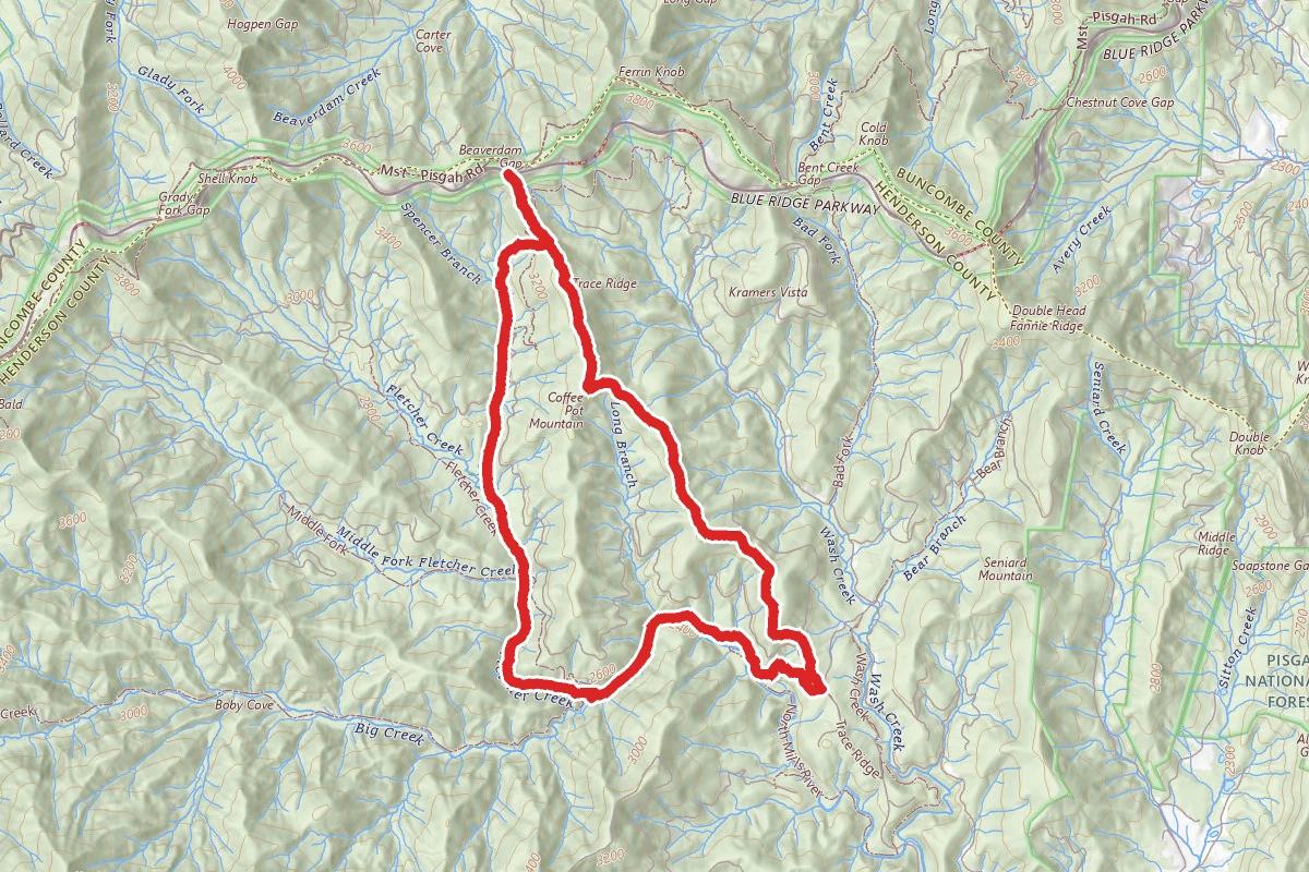 Coffee Pot Mountain Loop Trail