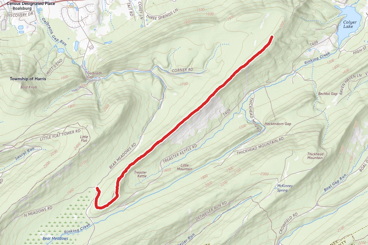 Tussey Mountain Trail