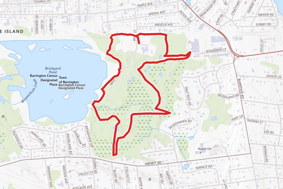 Brickyard Pond Loop