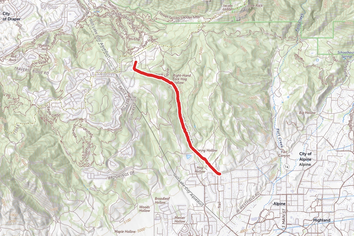 Hogs Hollow Trail