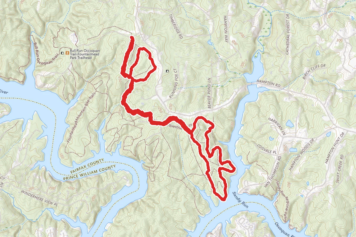 Fountainhead Equestrian and Hiking Trail