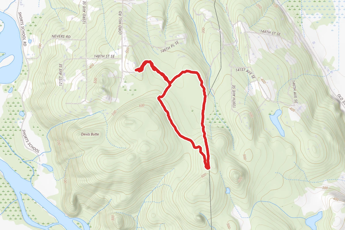 Main Trail and Pipeline Trail Loop