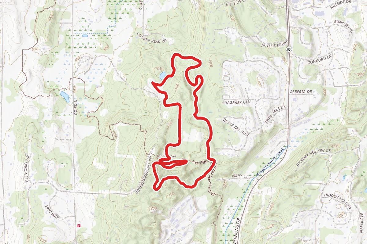 Moraine Ridge Trail and Plantation Path Loop