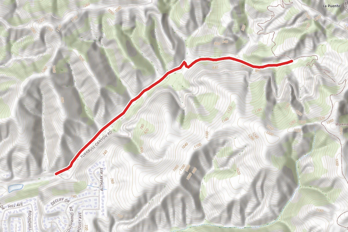 Turnbull Canyon Trail