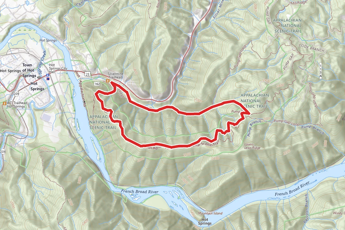 Pump Gap Loop via Appalachian Trail