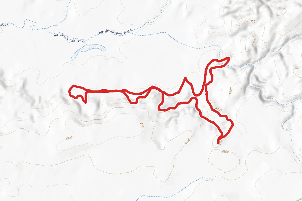 Ah-shi-sle-pah Trail