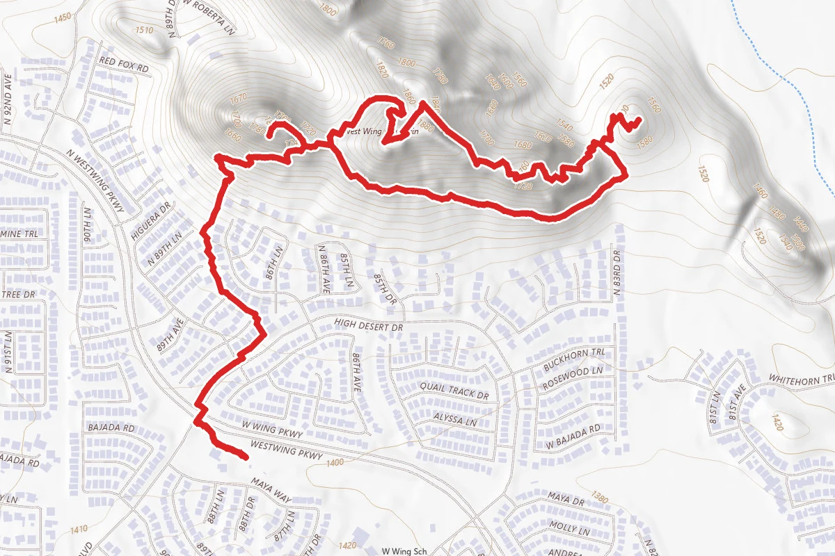 West Wing Mountain Loop