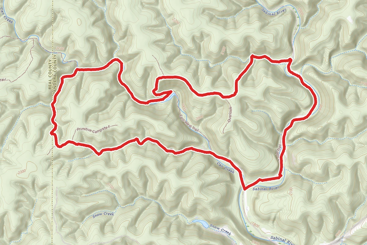 Lost Maples Extra Loop Trail