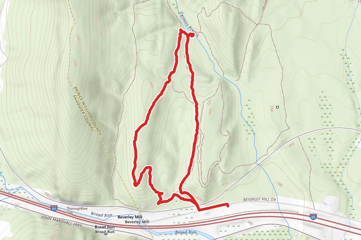 Bull Run Mountain Red Loop