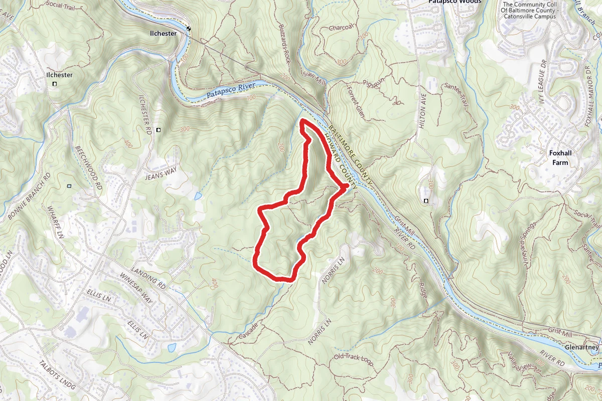 Cascade Falls & Bike Buster Loop