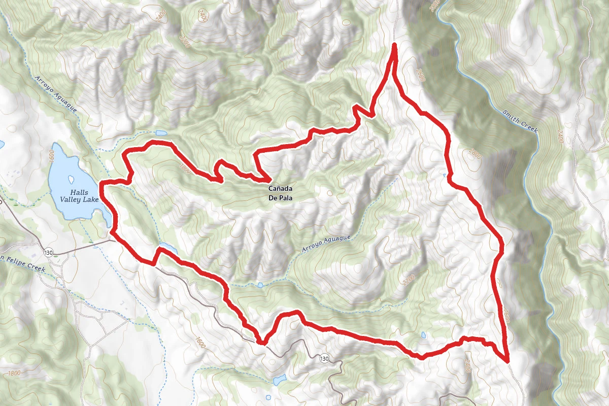 Yerba Buena to Halls Valley Trail Loop
