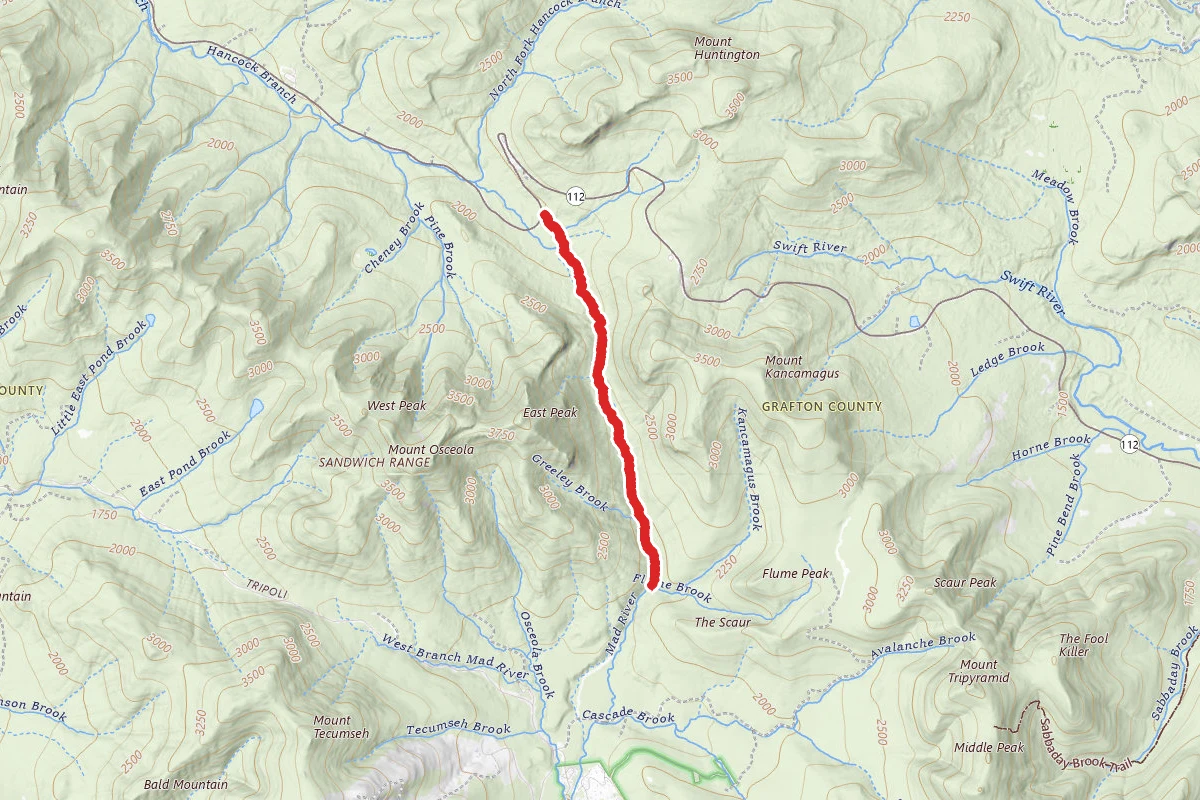 Greeley Ponds Trail via Kancamagus Highway