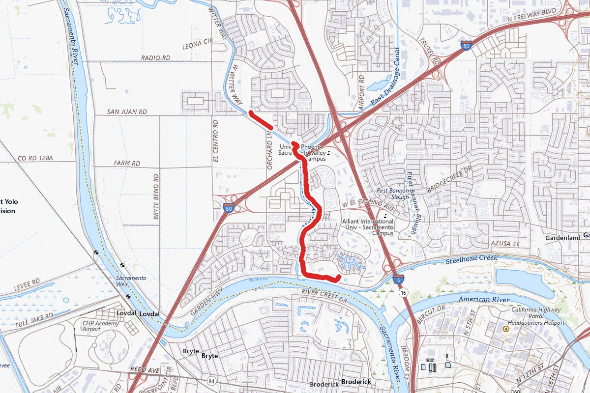 Natomas Westside Path