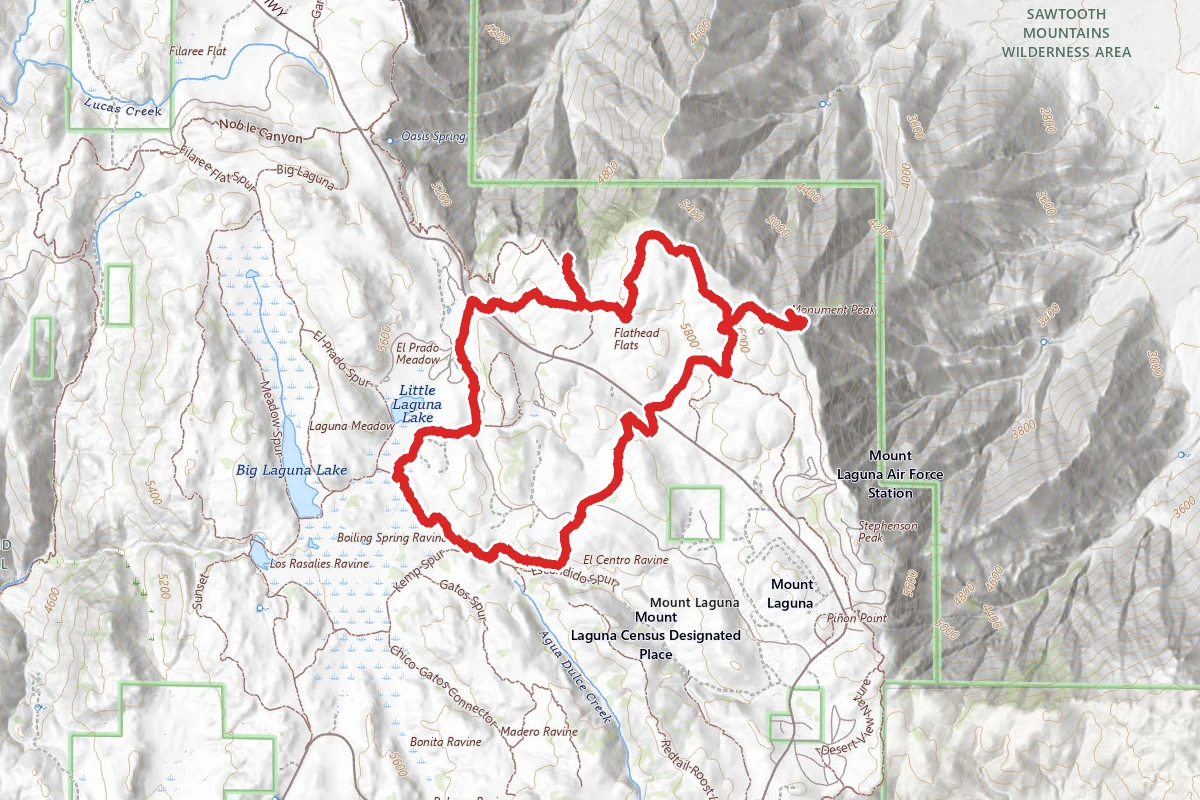 Monument Peak and Foster Point Loop Trail