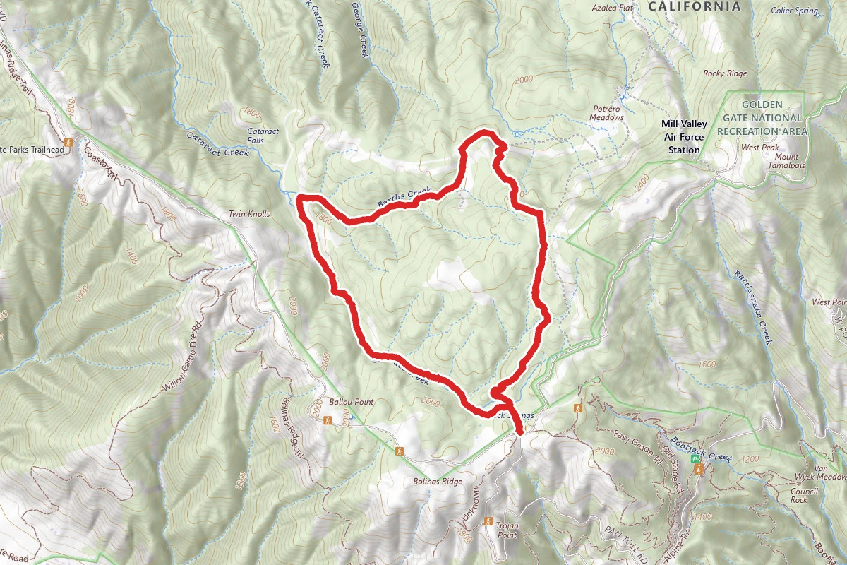 Benstein and Cataract Loop Trail
