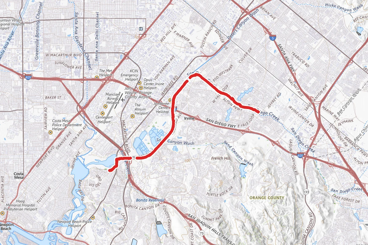 San Diego Creek Trail