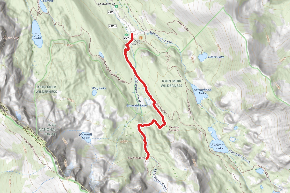Sky Meadows Trail