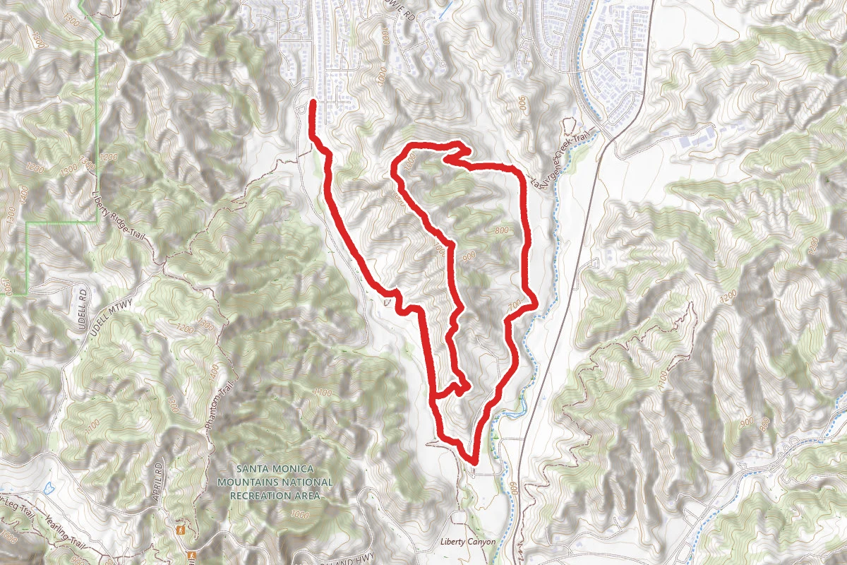 Liberty Canyon Natural Preserve Trail