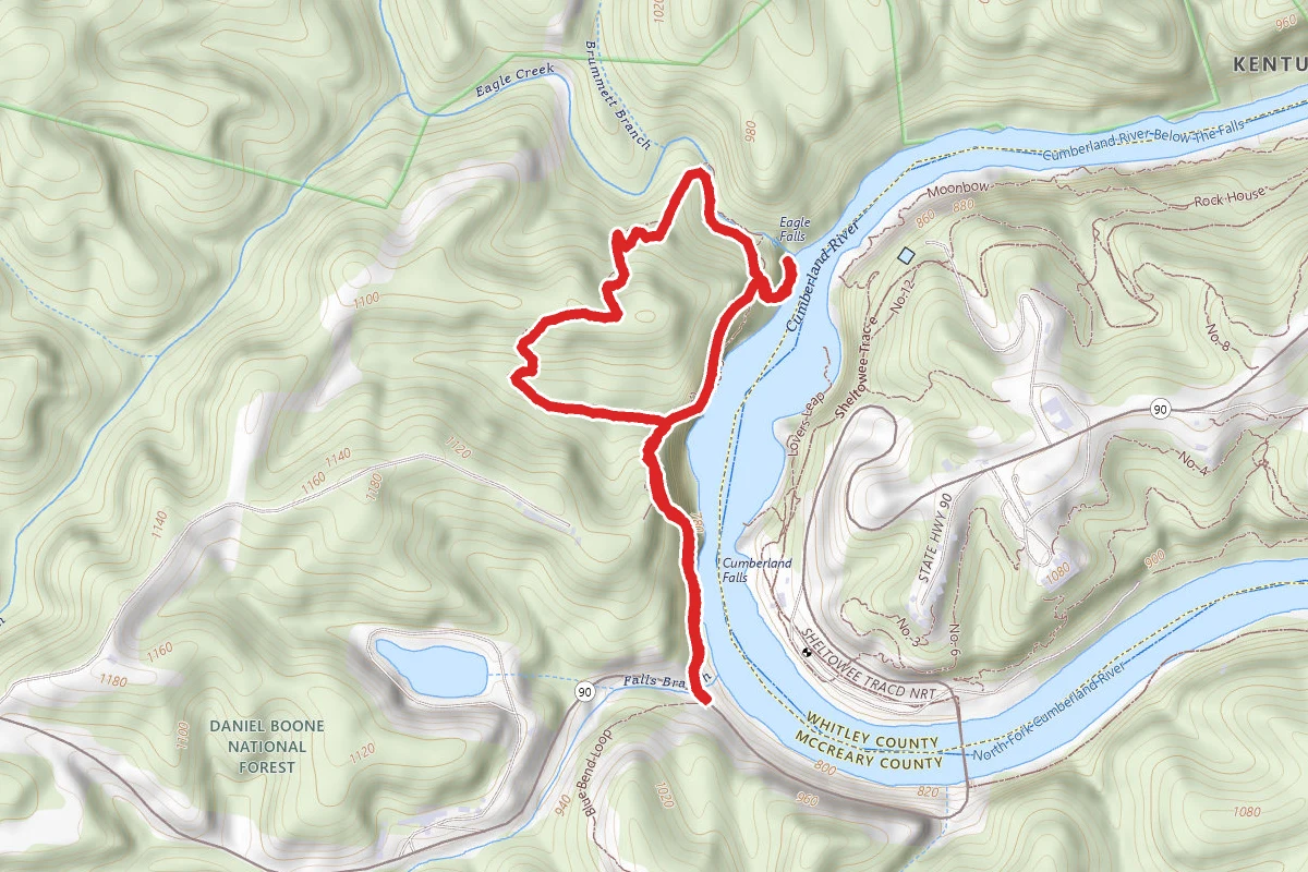 Eagle Falls Trail