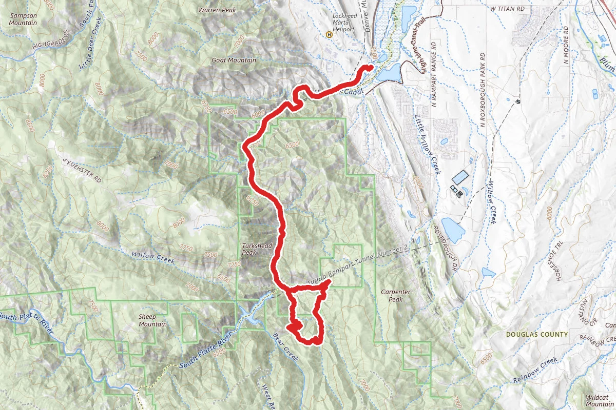 Indian Creek and Stevens Gulch Loop