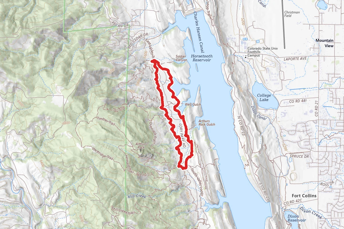 East & West Valley Trails