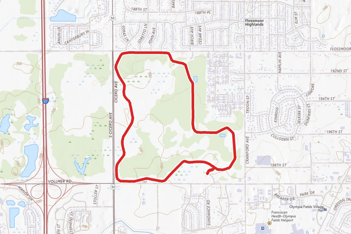 Vollmer Grove Trail