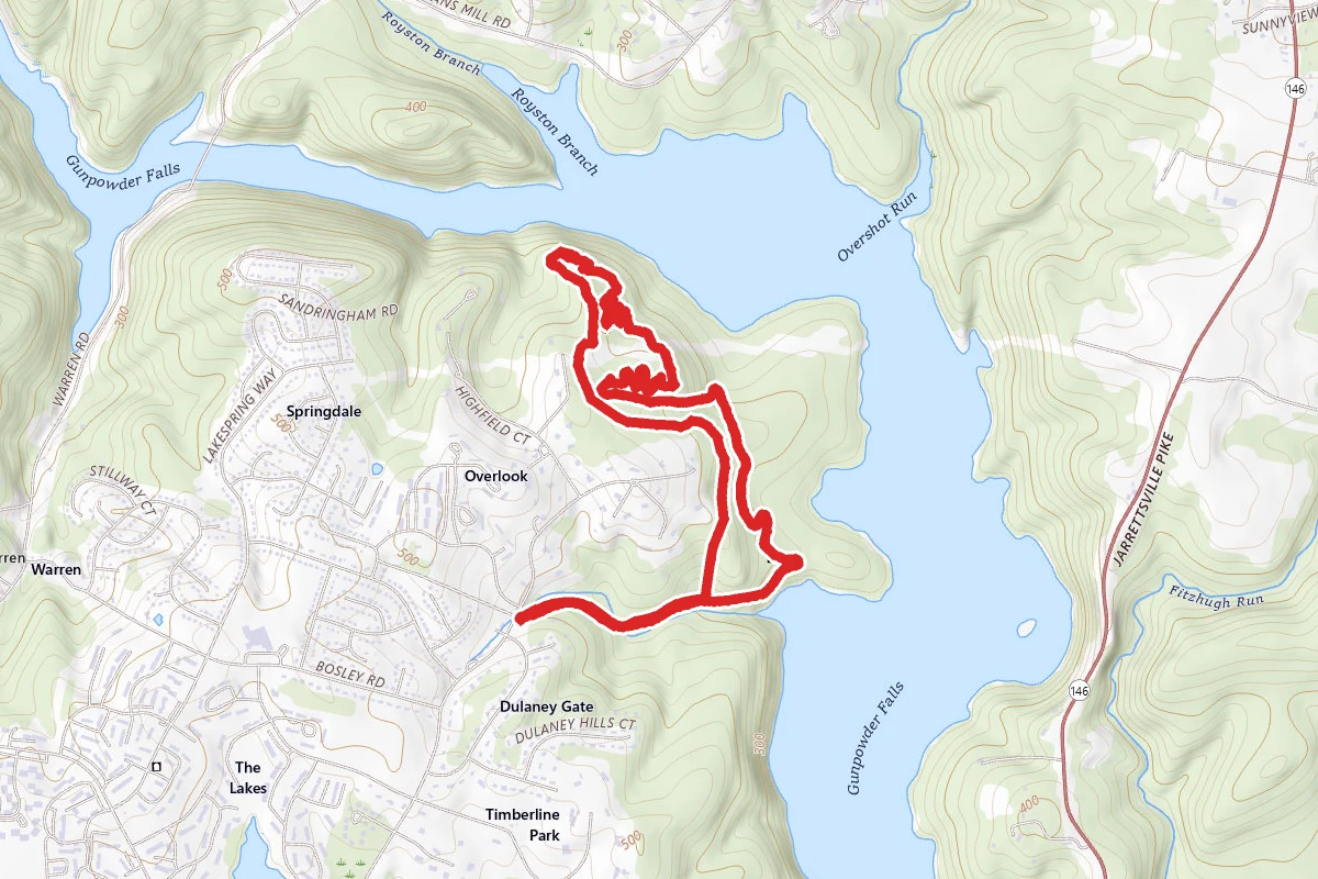 Merryman's Mill Trail Loop