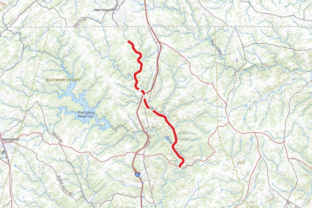 Big Gunpowder Falls River Trail