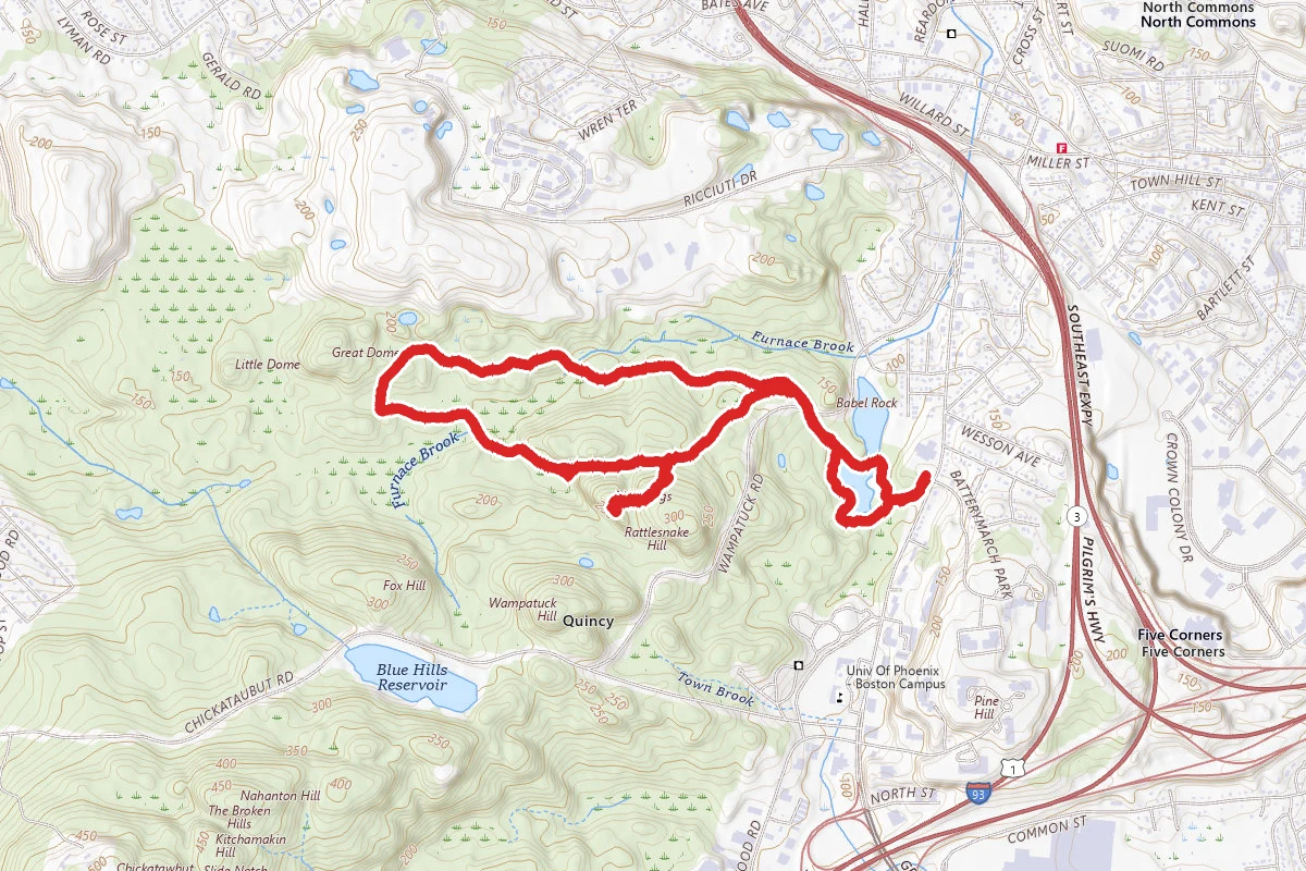 Skyline to Sawcut Notch to The Crags Loop