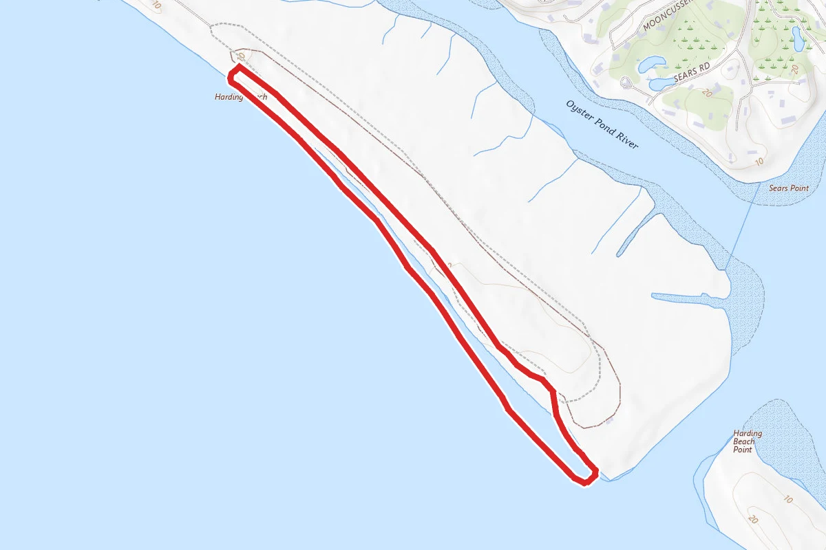Harding's Beach Trail