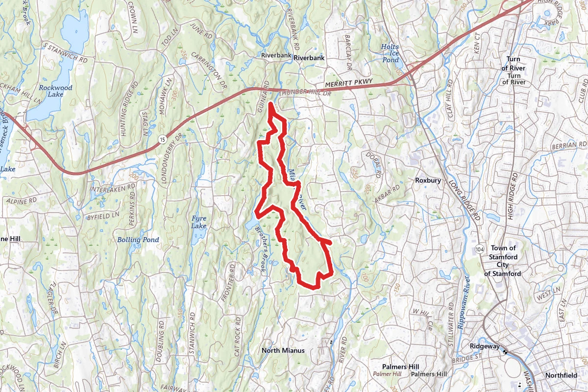 Mianus Maze Trail
