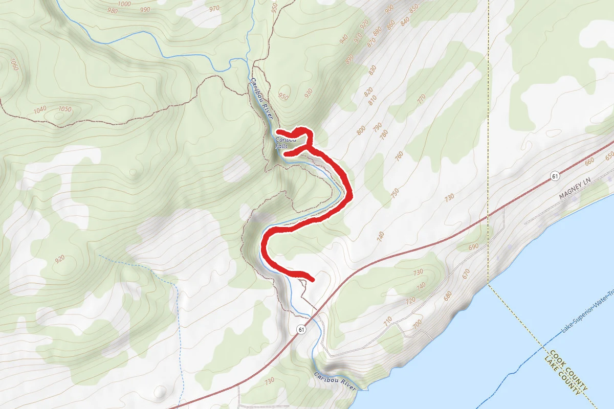 Caribou Falls Trail