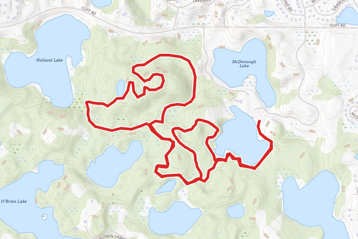 Shulze Lake, Discovery and Lebanon Hills Loop