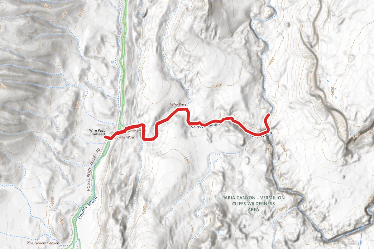 Wire Pass Trail