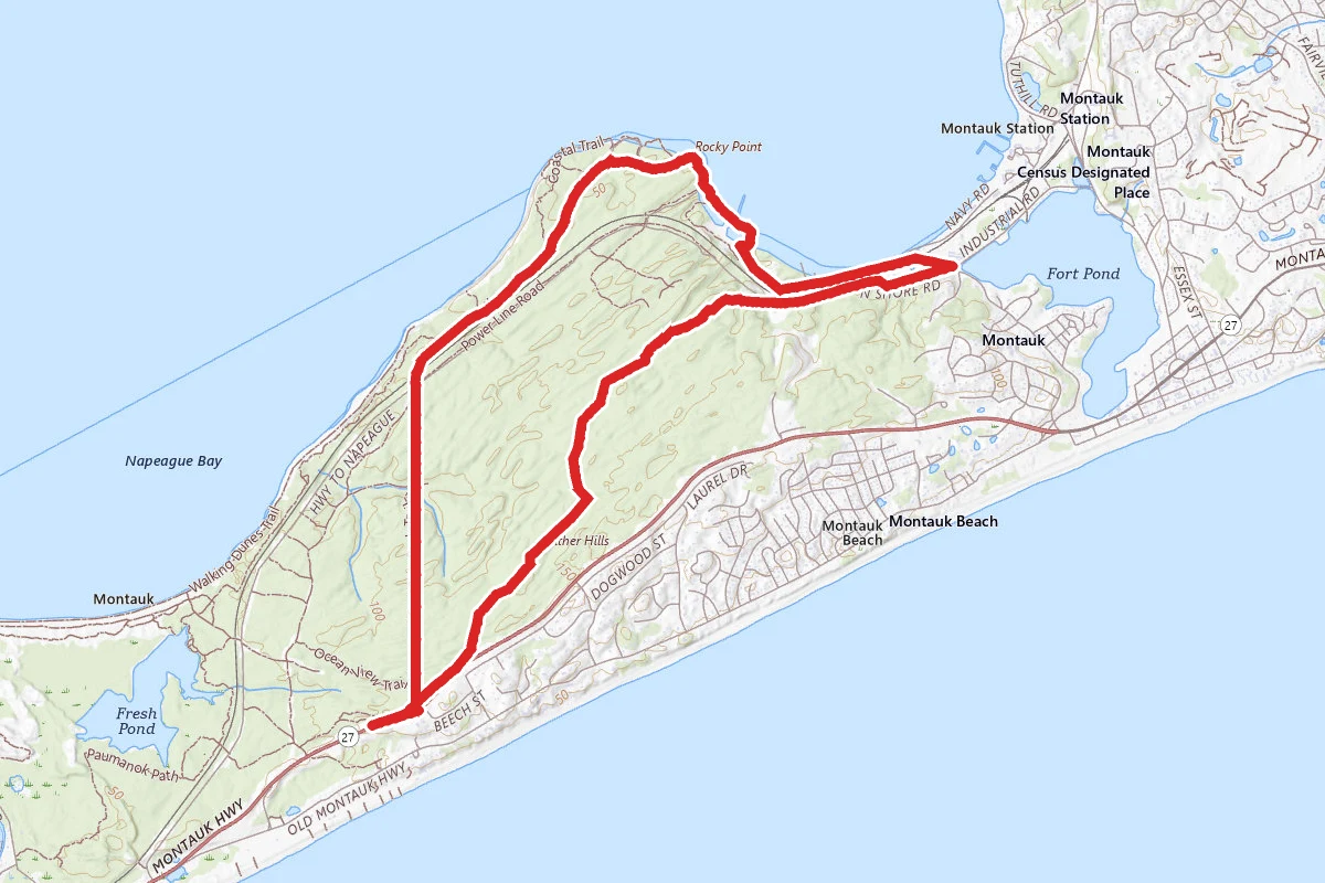 Hither Hills Trail