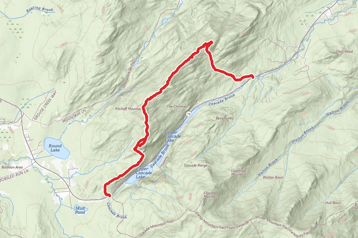 Pitchoff Mountain Traverse
