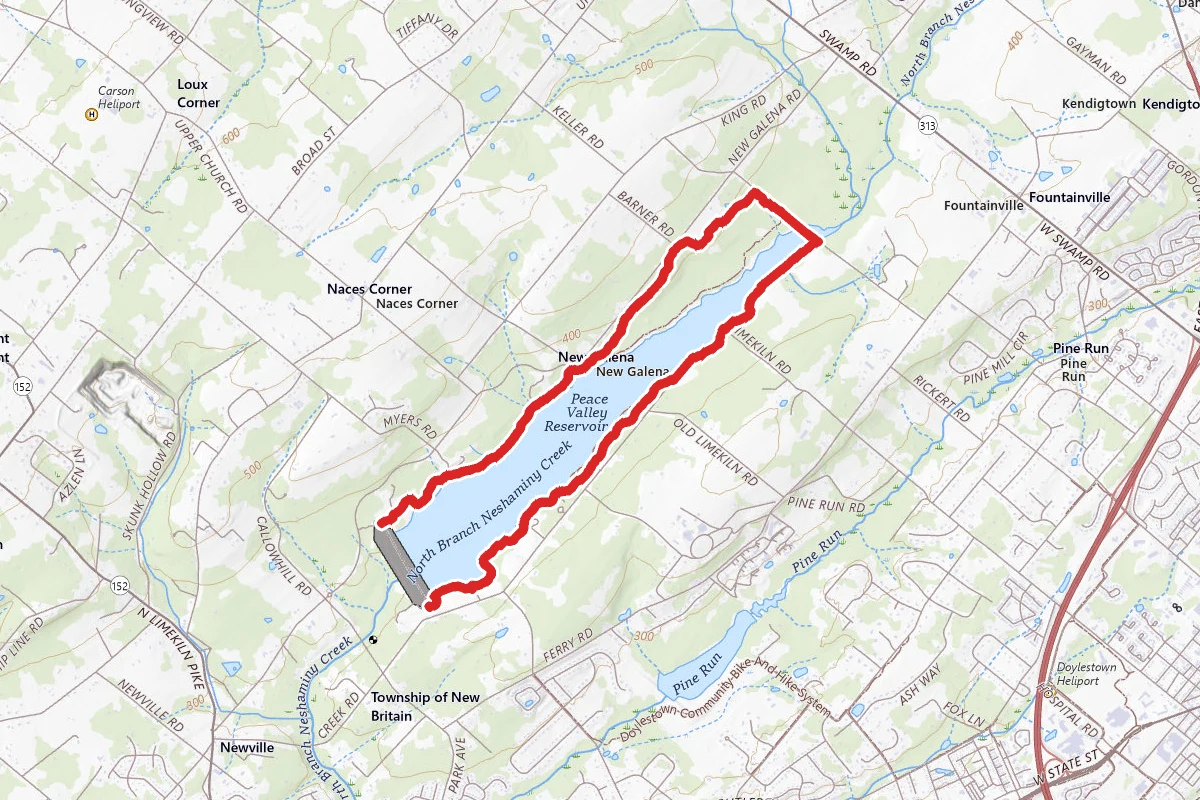 Lake Galena Hike and Bike Trail