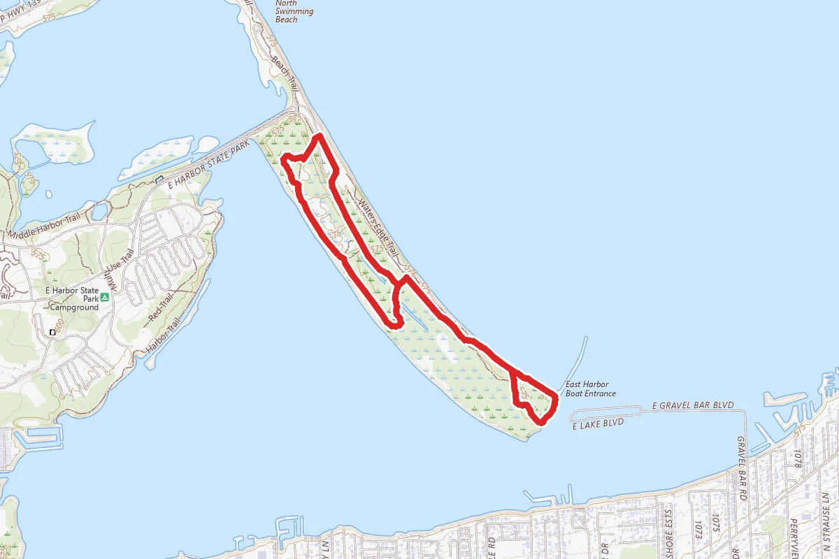 Wetlands and South Beach Trail