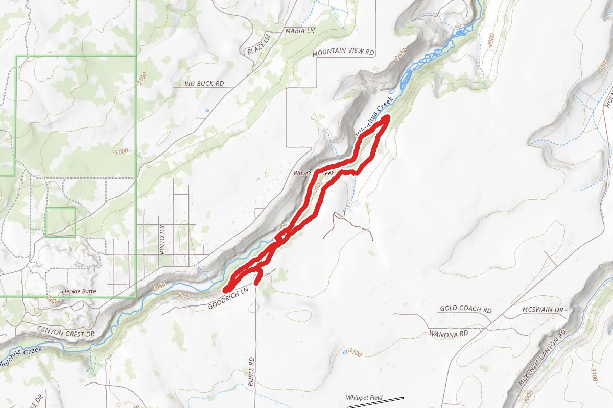Whychus Rim and Creek Loop