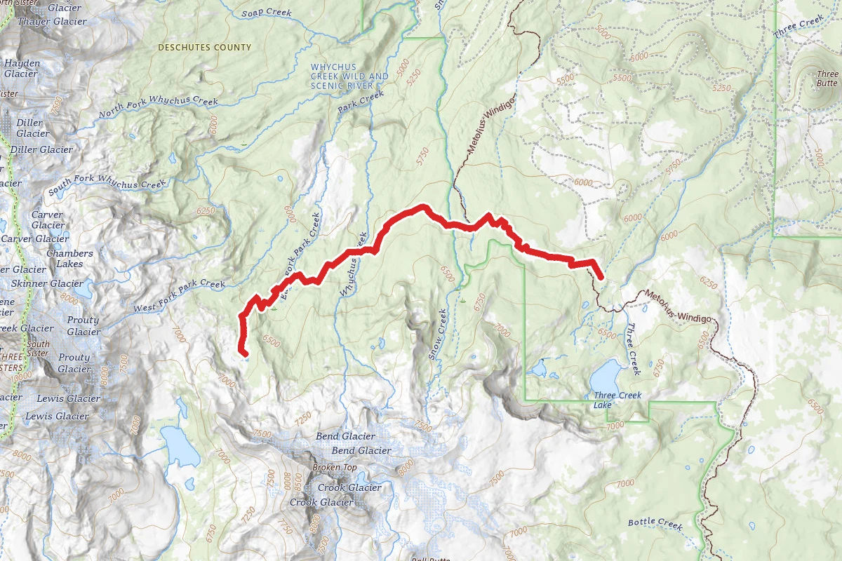 Park Meadow Trail to Golden Lake