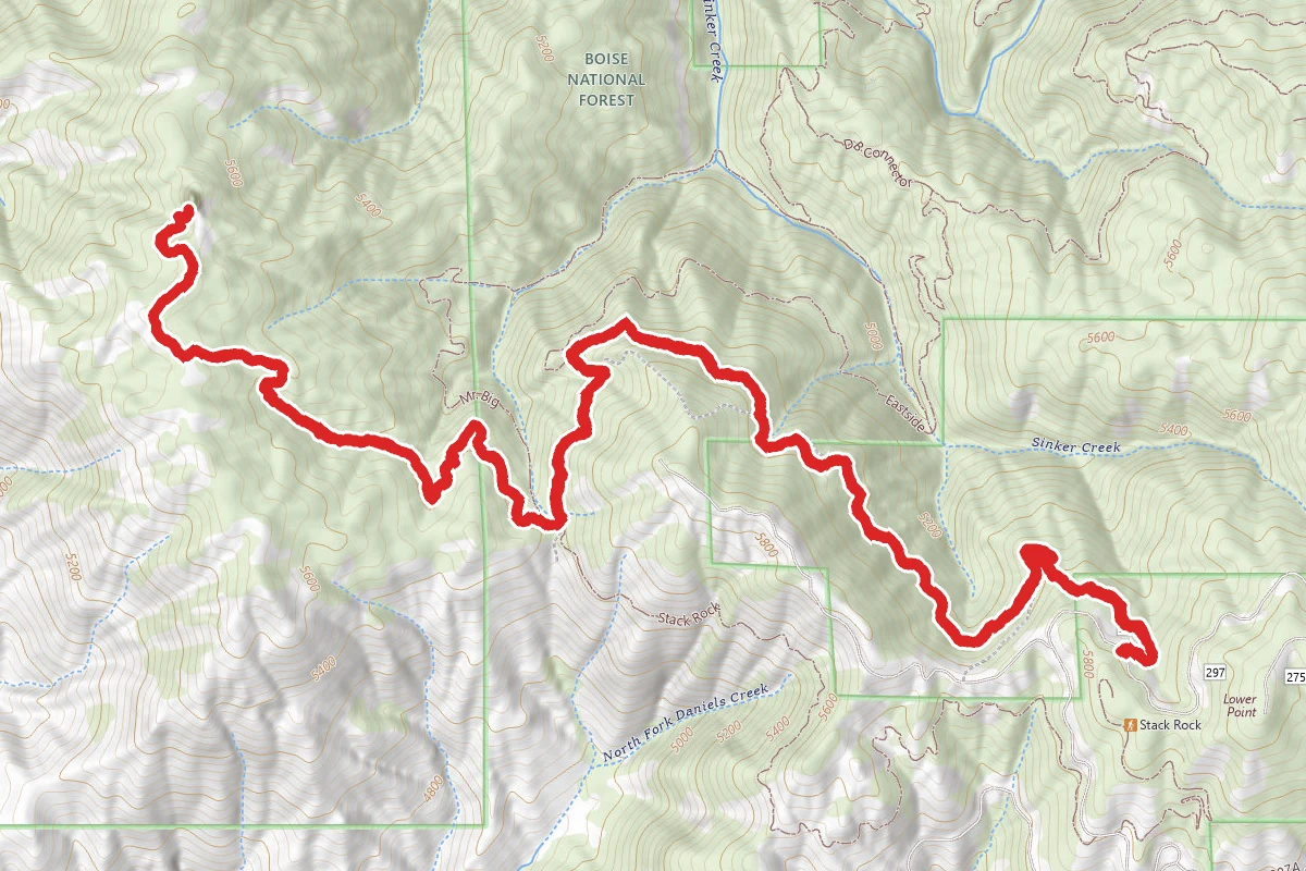 Stack Rock Trail