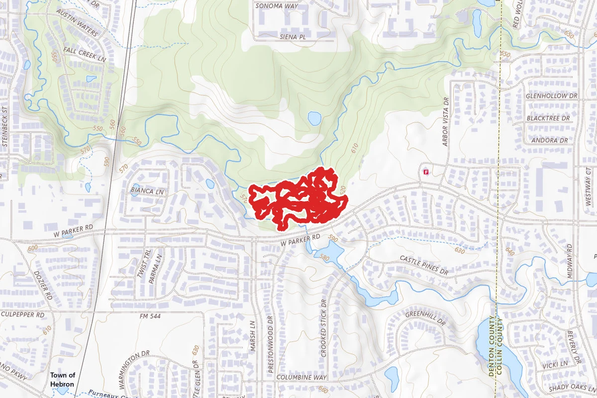 Arbor Hills Mountain Bike Loop