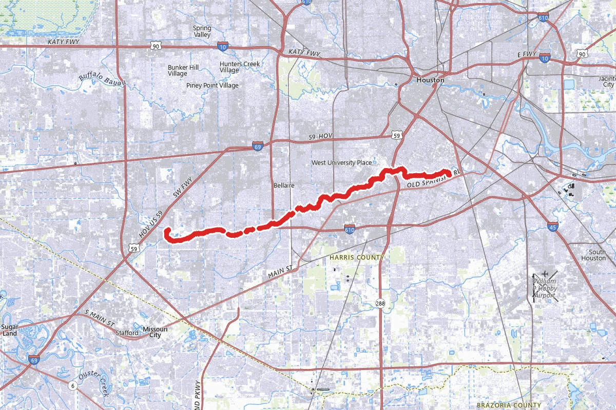 Brays Bayou Hike and Bike Trail